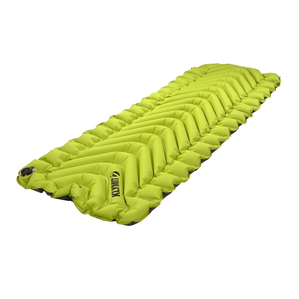 Klymit Lime Green Inflatable Sleeping Pad - Lightweight Camping Mattress